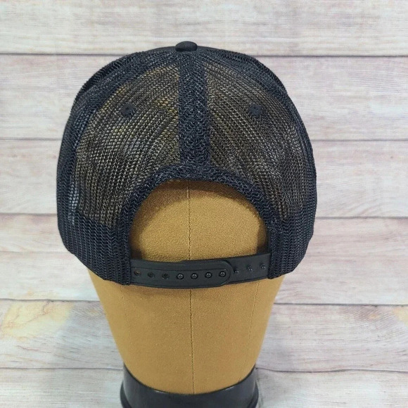 Honolulu Beerworks Rooster Mesh Snapback Trucker Hat Cap Men's One Size Black - Picture 4 of 9